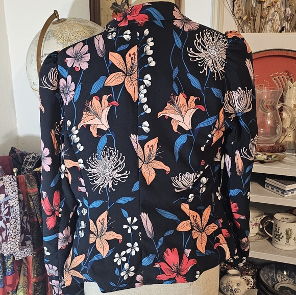 Who What Wear Floral Blazer - Picture 3 of 4